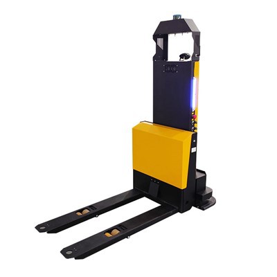 Laserstyret gaffeltruck